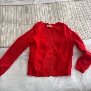 Sézane Red sweater